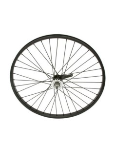 26 x 1.75 Alloy Coaster Wheel 36 Spoke 12gBlack 3/8 Axle...